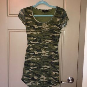 Camouflage dress
